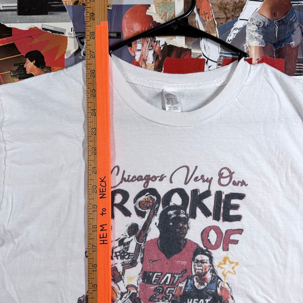 Chicago Rookie of The Year‎ Graphic Tee Sweeney Taud Social Club  Large - Picture 5 of 7